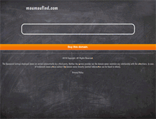 Tablet Screenshot of maumaufind.com